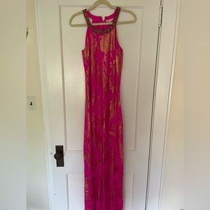 Lilly Pulitzer Franconia Circle Neck Maxi Dress